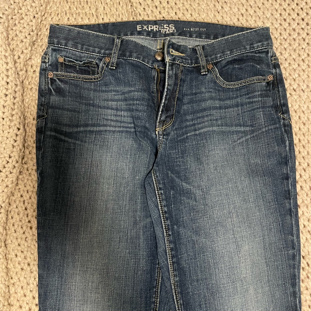 Express vintage boot cut jeans
